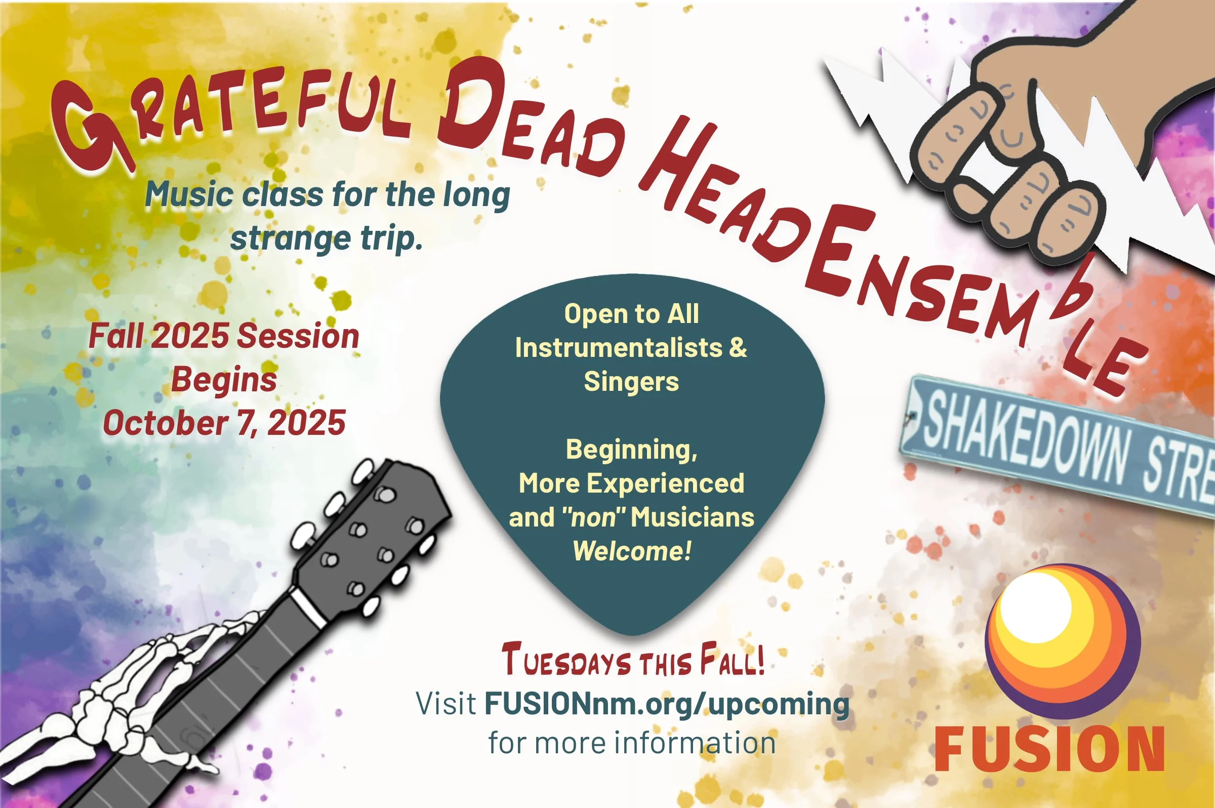 Grateful Deadhead Ensemble—The Jug Band and Folk Roots of the Grateful Dead (Music Class)