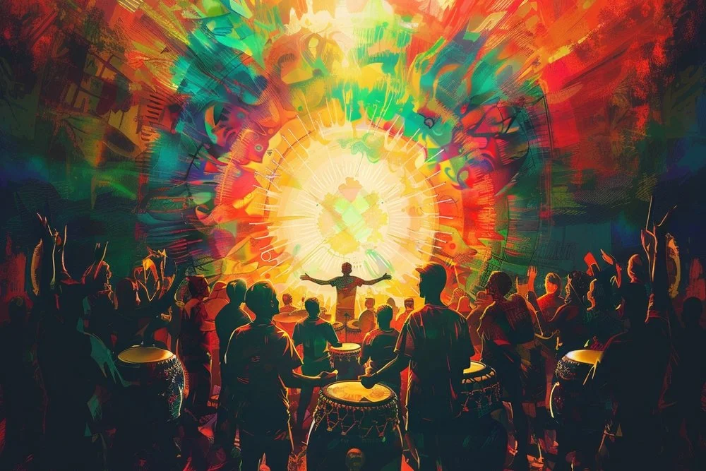 Unity in Rhythm: A Drum Circle Event by Drum Unity