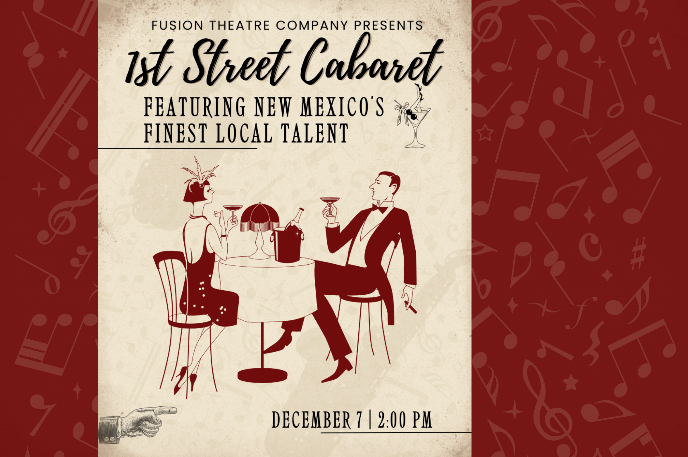 FUSION Theatre Company Presents 1st STREET CABARET