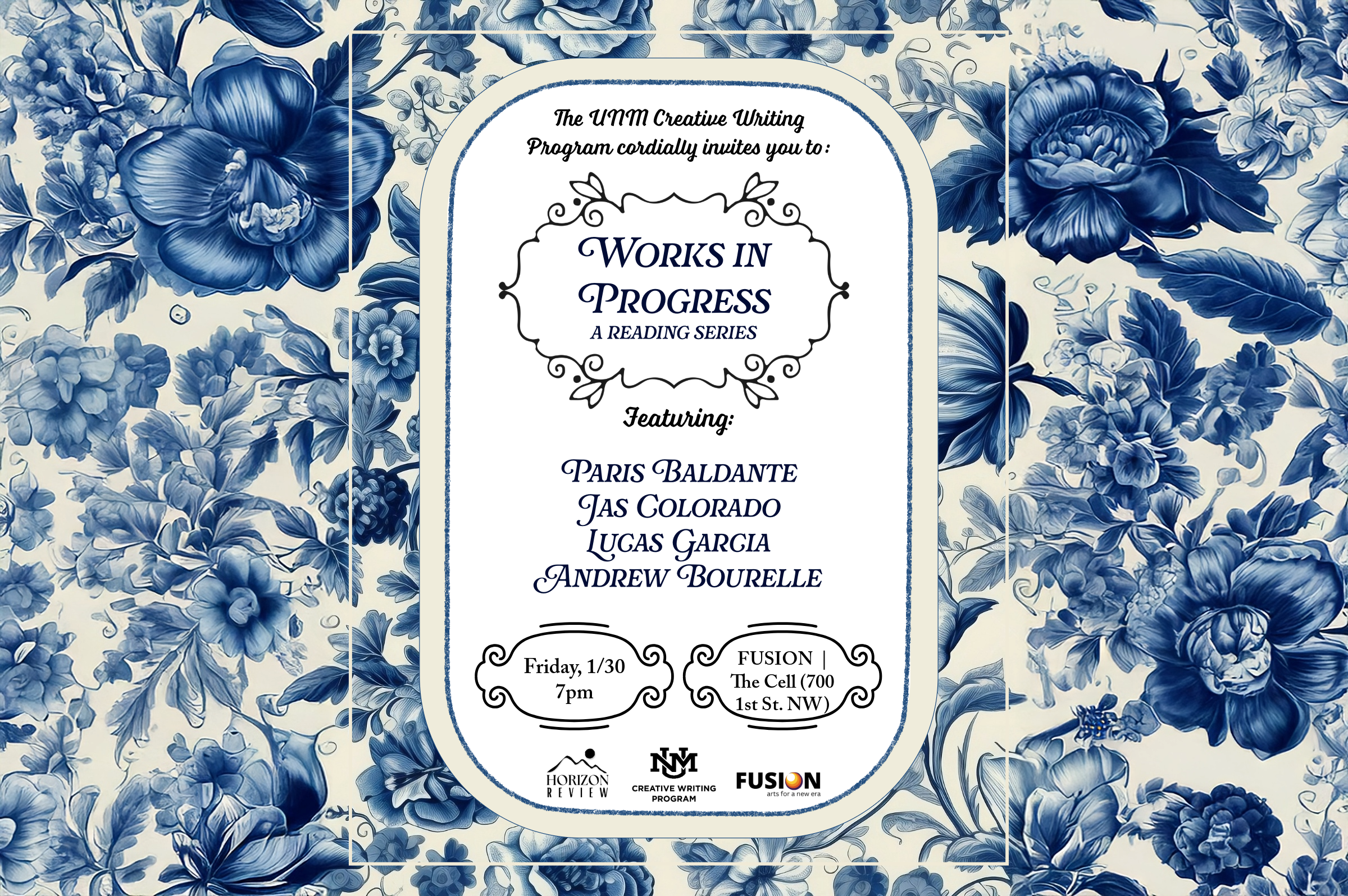 Works in Progress: A Creative Writing MFA Reading Series