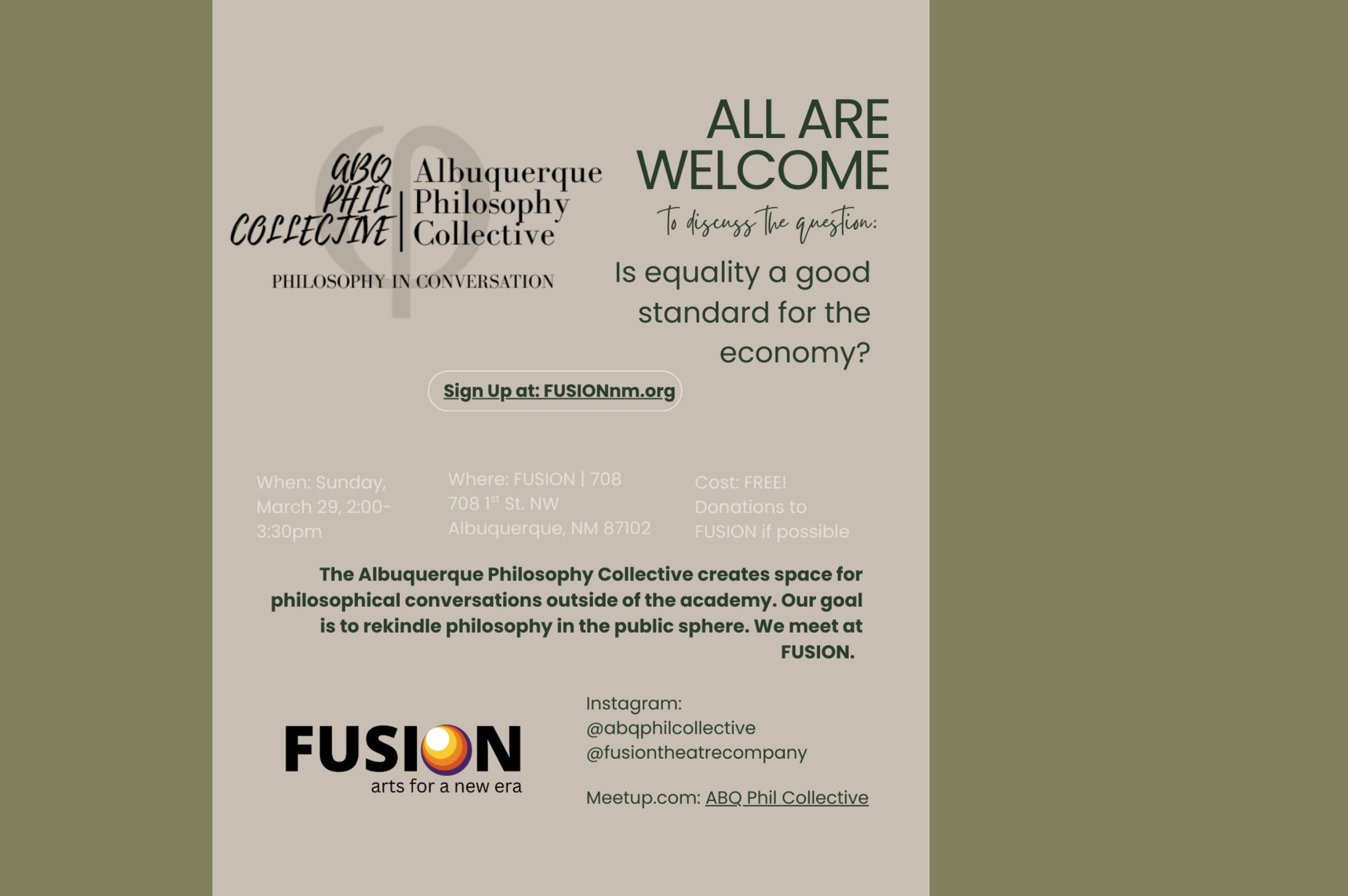 Albuquerque Philosophy Collective Meeting