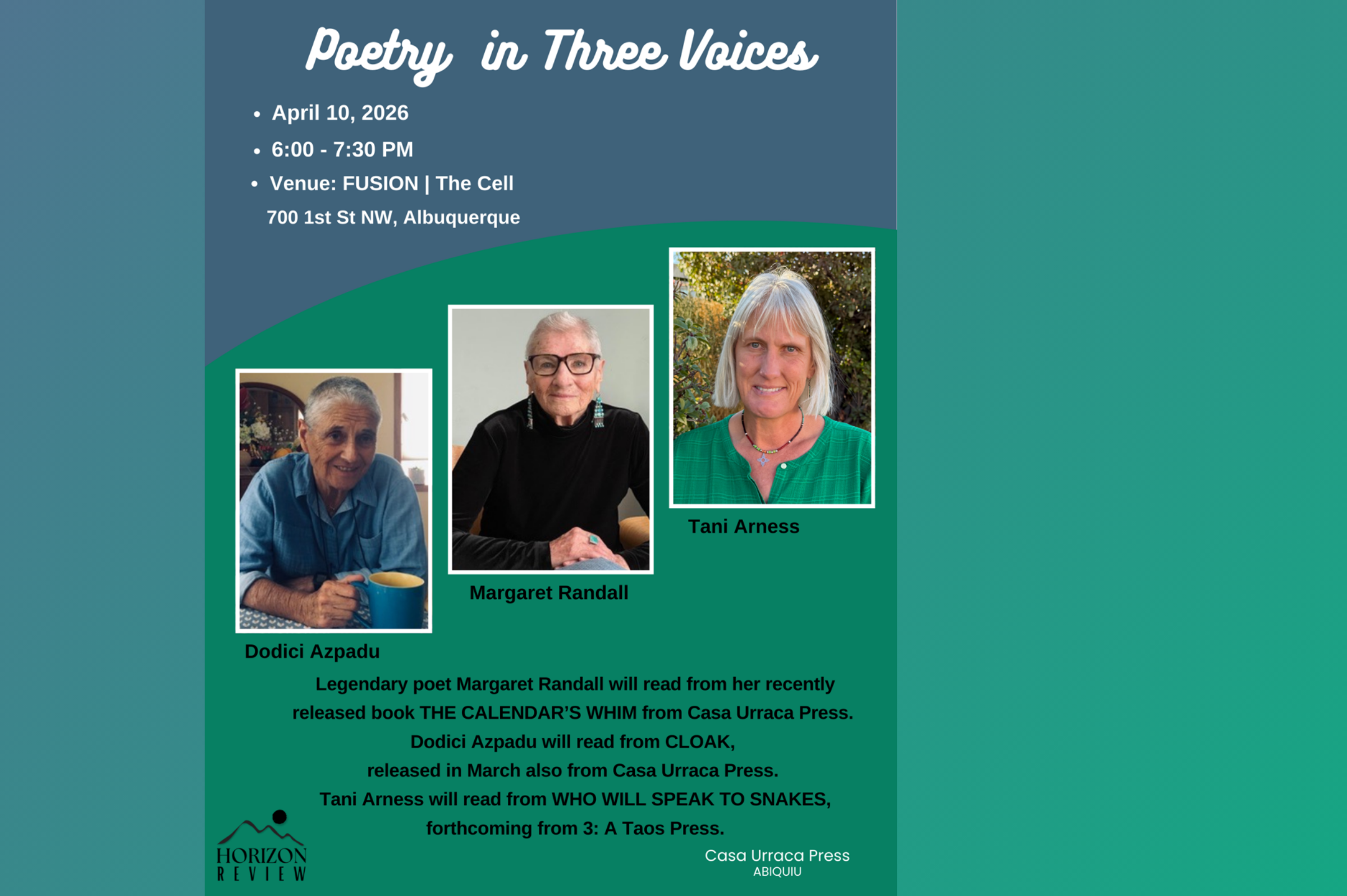 POETRY IN THREE VOICES