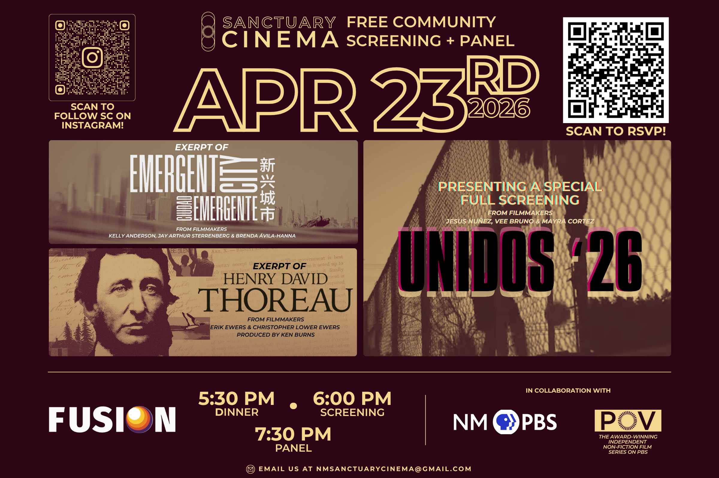 Sanctuary Cinema Film Screening