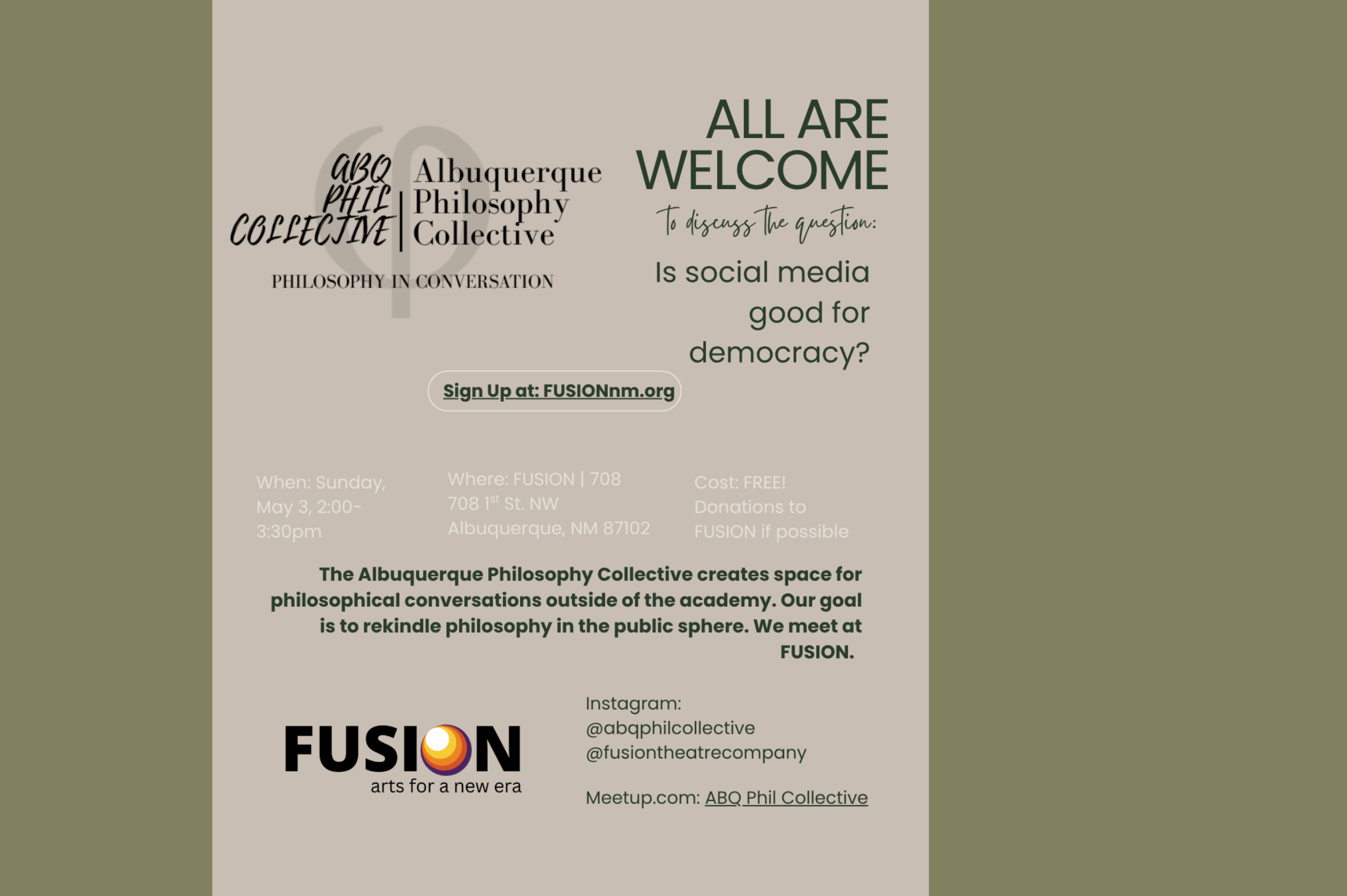 Albuquerque Philosophy Collective Meeting