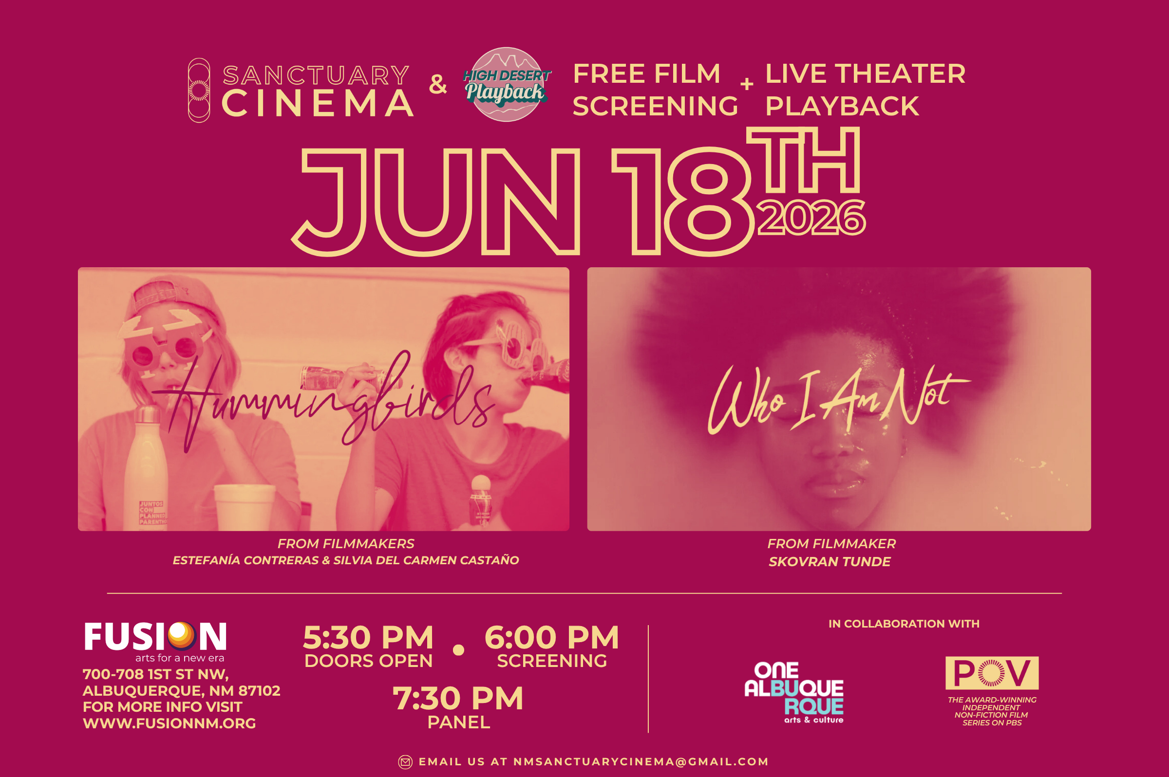 Sanctuary Cinema FREE Film Screening
