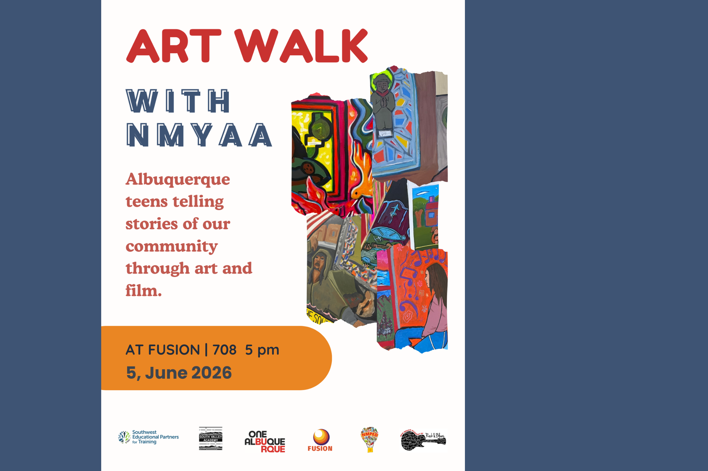The New Mexico Youth Arts Ambassadors Exhibition Opening