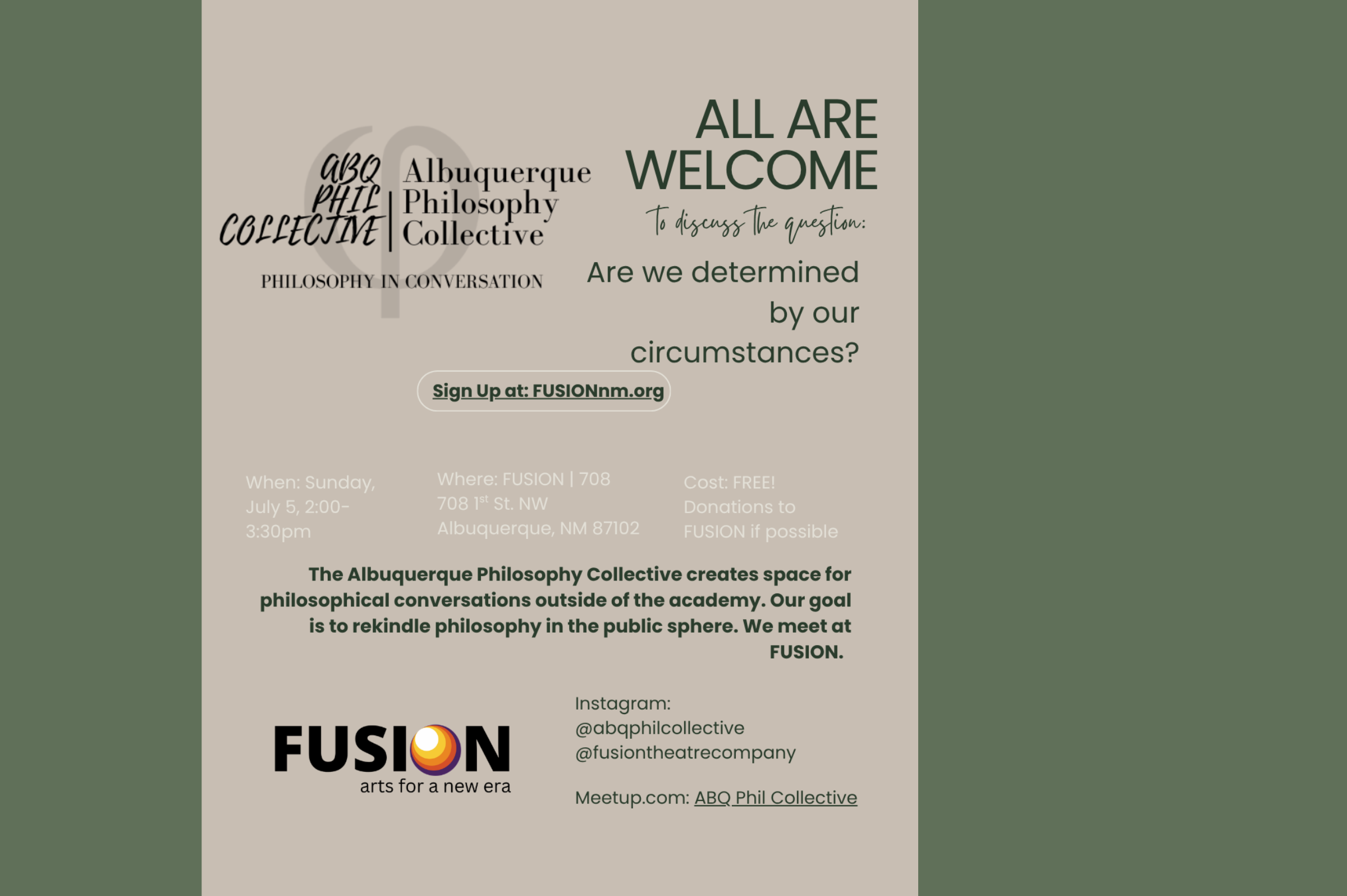 Albuquerque Philosophy Collective Meeting