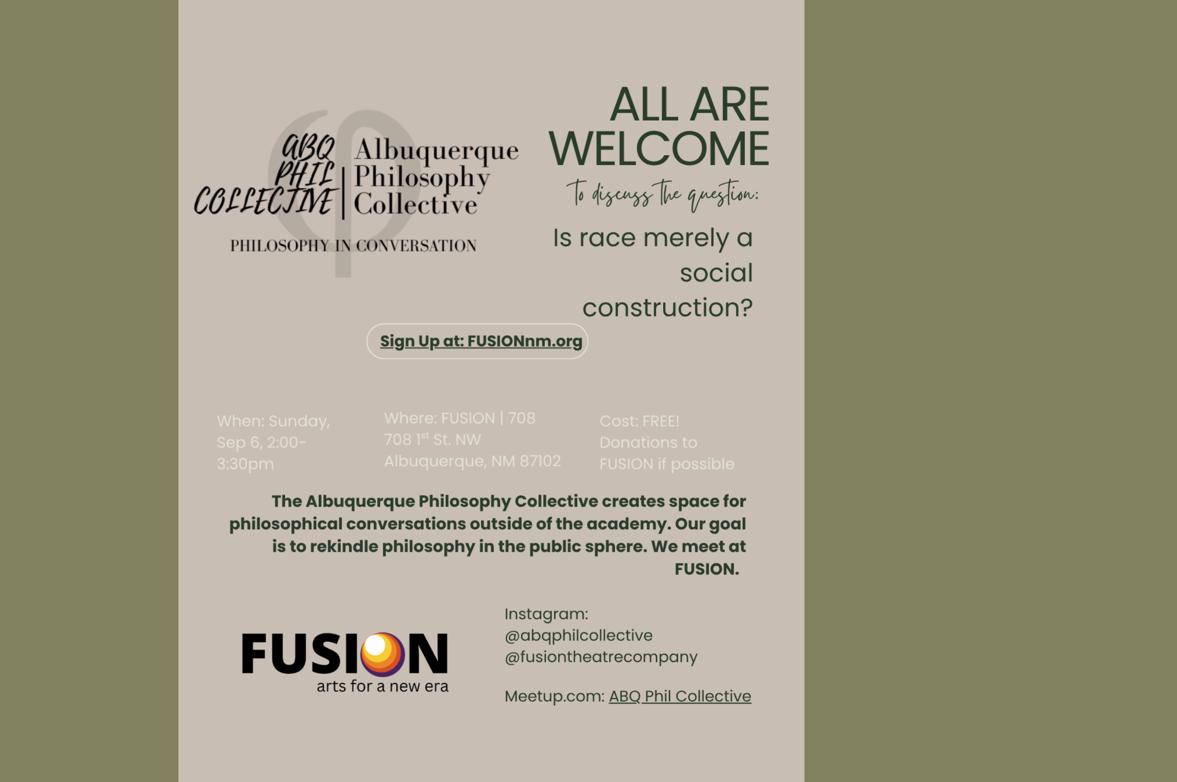 Albuquerque Philosophy Collective Meeting