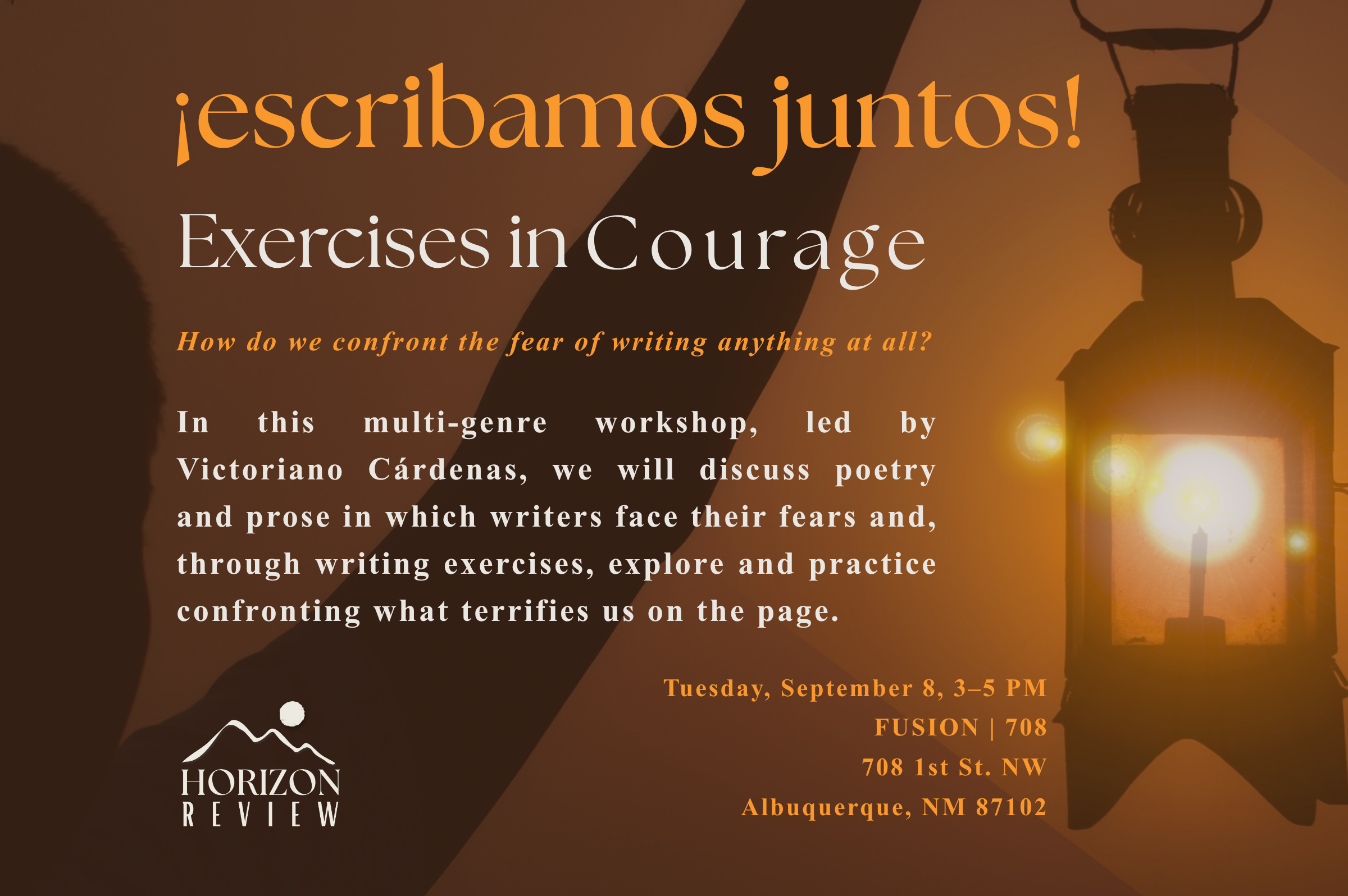 Summer Latinx Writing Group: Exercises in Courage