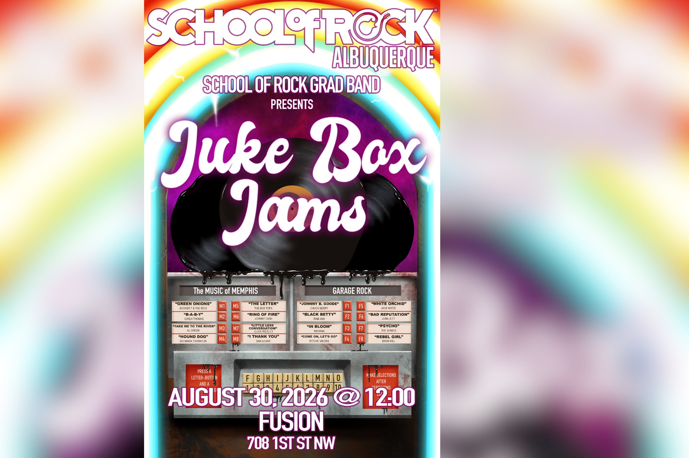 School of Rock’s Jukebox Jams