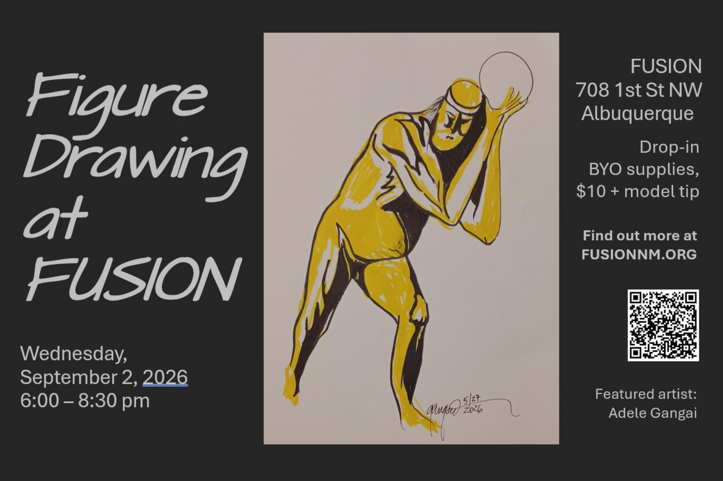 Figure Drawing ABQ at FUSION