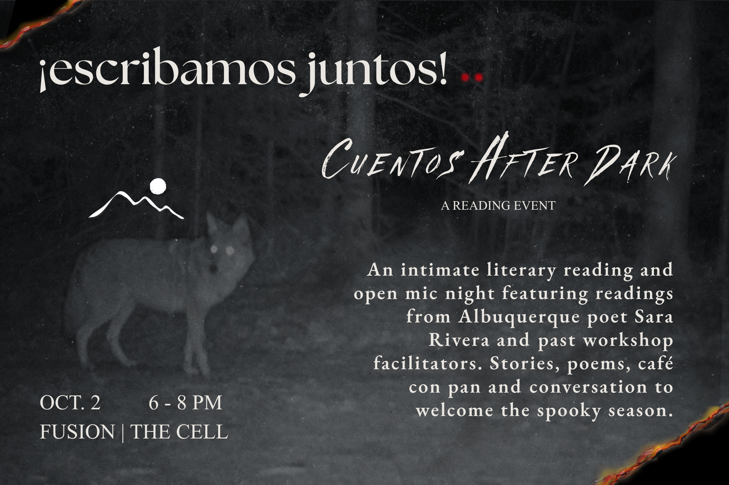 Summer Latinx Writing Group: Cuentos After Dark
