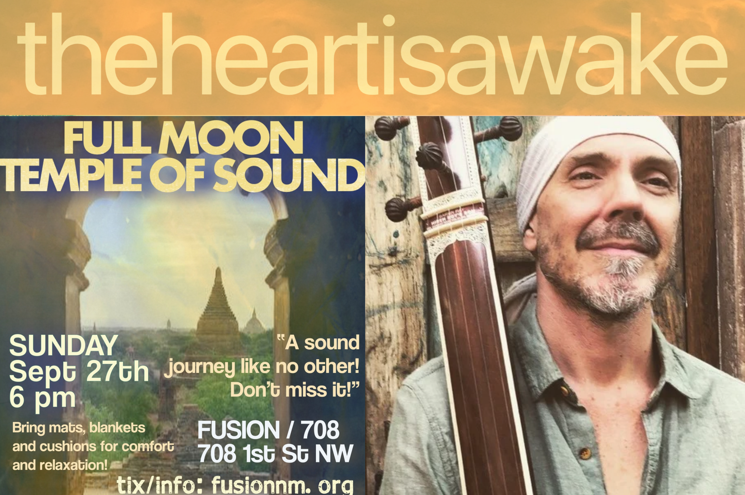The Heart is Awake presents TEMPLE OF SOUND