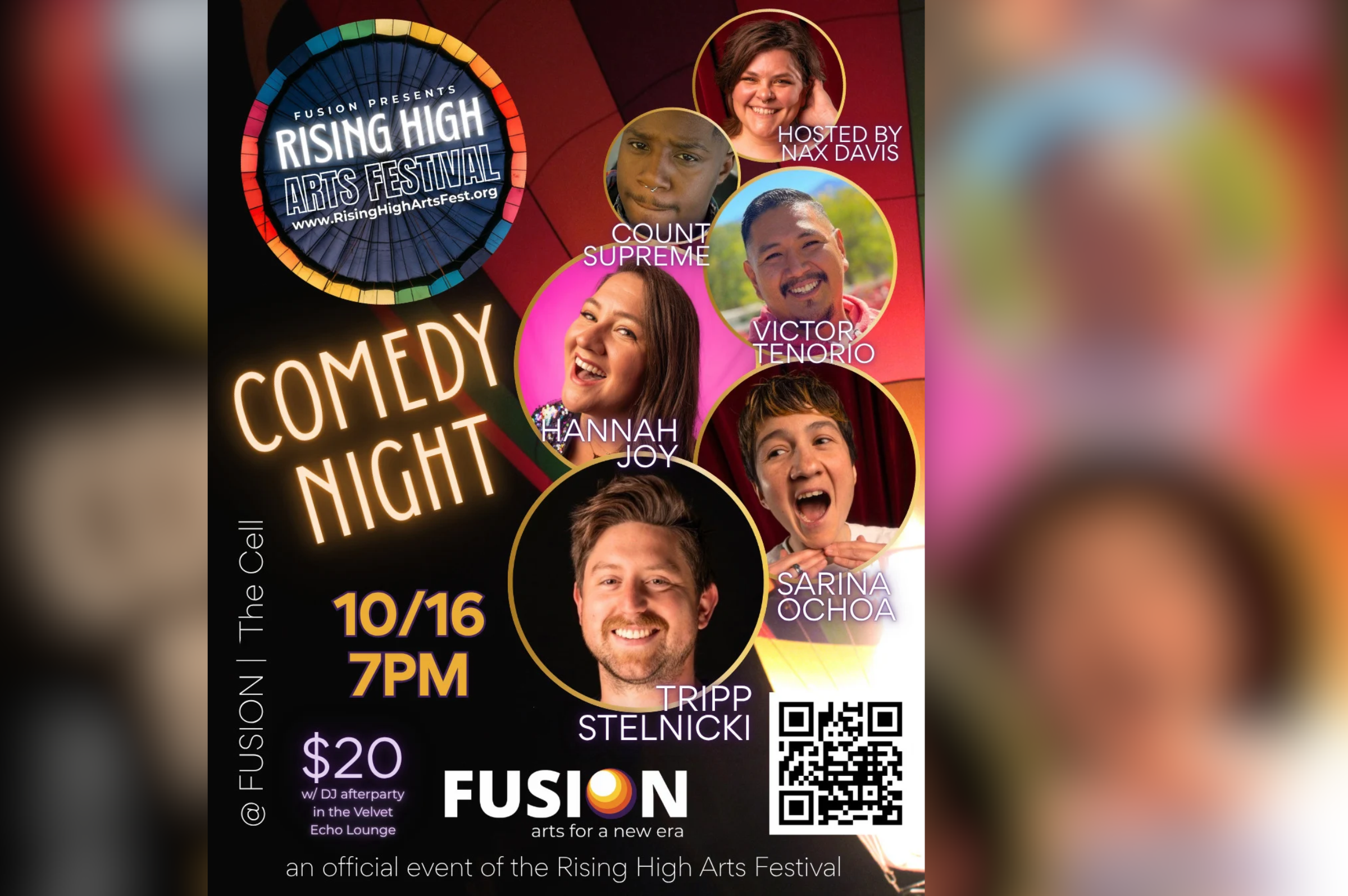 Rising High Comedy Night