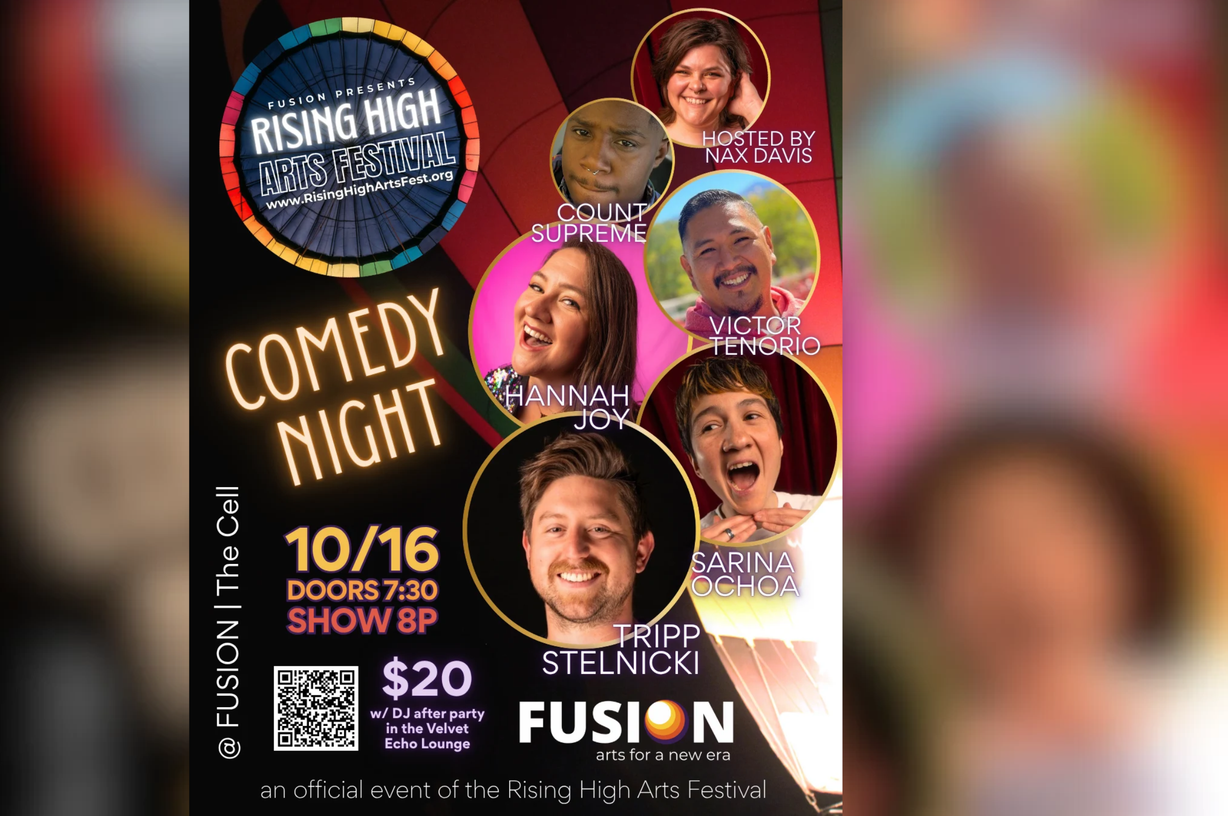 Rising High Comedy Night