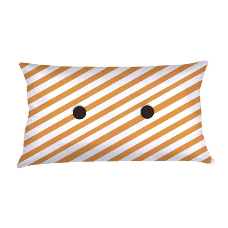 ALMOFADA BAGUETE LISTRAS | COBRE E BRANCO BOTÕES PRETOS | 48X28CM | R$145,00 COD: KIDS_OCR_0069 CAPAS NÃO PODEM SER VENDIDAS SEPARADAMENTE