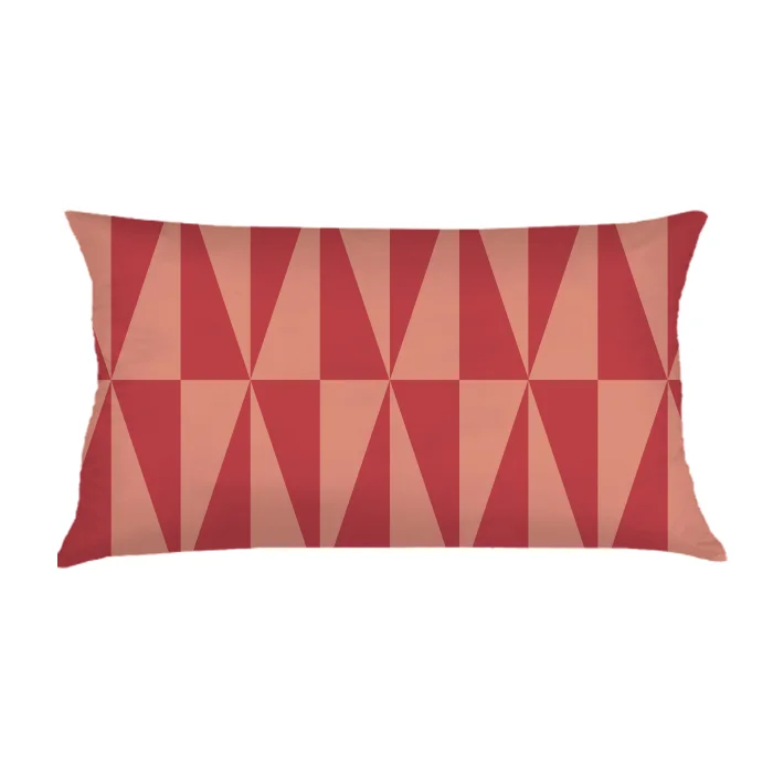 ALMOFADA BAGUETE CIRCO (CAPA + RECHEIO) | ROSA E VERMELHO| 50X30CM | R$159,00 COD: HOME_0071 CAPAS PODEM SER VENDIDAS SEPARADAMENTE - VALOR R$139,00