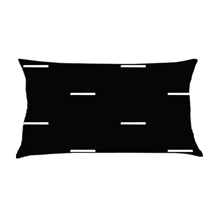 ALMOFADA TRAÇO HORIZONTAL (CAPA + RECHEIO) | PB | 50X50CM | R$159,00 COD: HOME_0062 CAPAS PODEM SER VENDIDAS SEPARADAMENTE - VALOR R$139,00