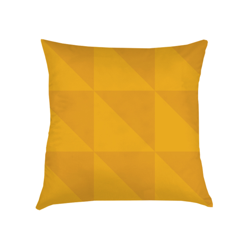 ALMOFADA TRIANGULOS (CAPA + RECHEIO) | AMARELOS | 50X50CM | R$179,00 COD: HOME_0001 CAPAS PODEM SER VENDIDAS SEPARADAMENTE - VALOR R$159,00