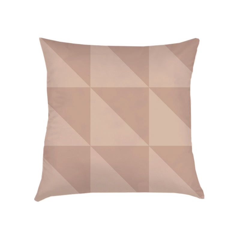 ALMOFADA TRIANGULO (CAPA + RECHEIO) | BEGE | 50X50CM | R$179,00 COD: HOME_0024 CAPAS PODEM SER VENDIDAS SEPARADAMENTE - VALOR R$159,00
