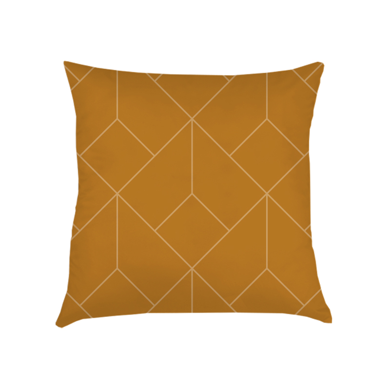 ESTOU EM PRODUÇÃO! JÁ JÁ VOLTO PARA O ESTOQUE! ALMOFADA FORMAS GEOMÉTRICAS (CAPA + RECHEIO) | OCRE | 50X50CM | R$179,00 COD: HOME_0050 CAPAS PODEM SER VENDIDAS SEPARADAMENTE - VALOR R$159,00
