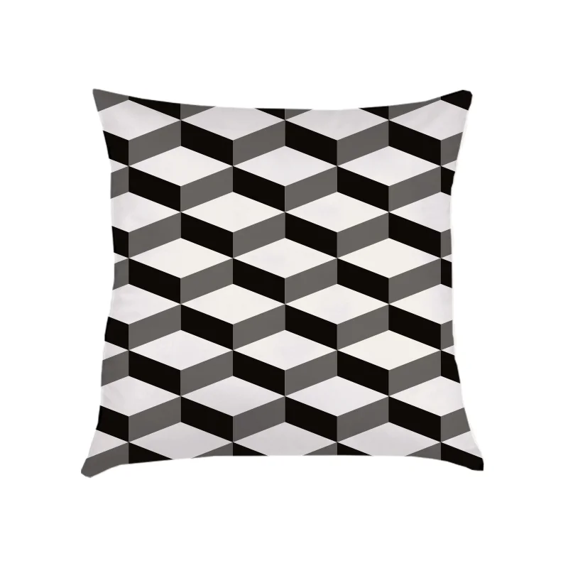 ALMOFADA GRID (CAPA + RECHEIO) | CORAL LINHAS BRANCAS | 50X50CM | R$179,00 COD: HOME_0063 CAPAS PODEM SER VENDIDAS SEPARADAMENTE - VALOR R$159,00