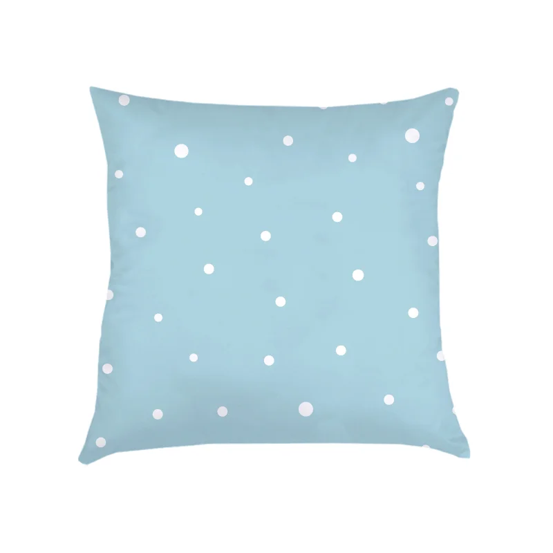 ALMOFADA mini poá (CAPA + RECHEIO) | azul | 40x40CM | R$149,00 cod: KIDS_AZ_0017 CAPAS PODEM SER VENDIDAS SEPARADAMENTE - VALOR R$129,00