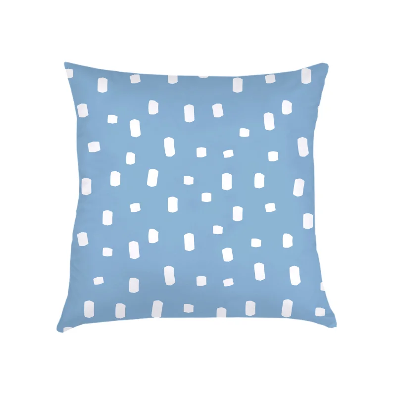 ALMOFADA drops (CAPA + RECHEIO) | azul | 40x40 CM | R$149,00 cod: KIDS_AZ_0024 CAPAS PODEM SER VENDIDAS SEPARADAMENTE - VALOR R$129,00