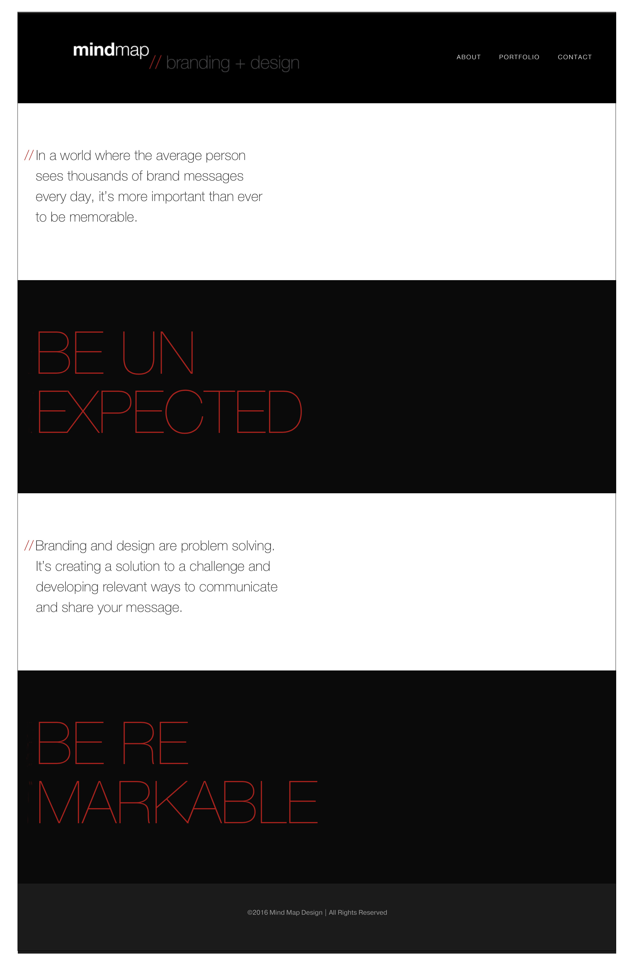Website Landing Page
