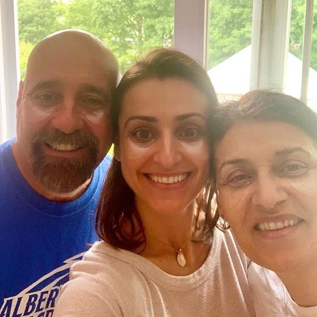 Skincare is a family affair 💕
I'm not gonna lie I've had the best time with my parents spoiling them with facial treatments over these past few weeks while in online clinic at @christinevalmy in my sweats 🤓 I can't think of anyone who deserves it m