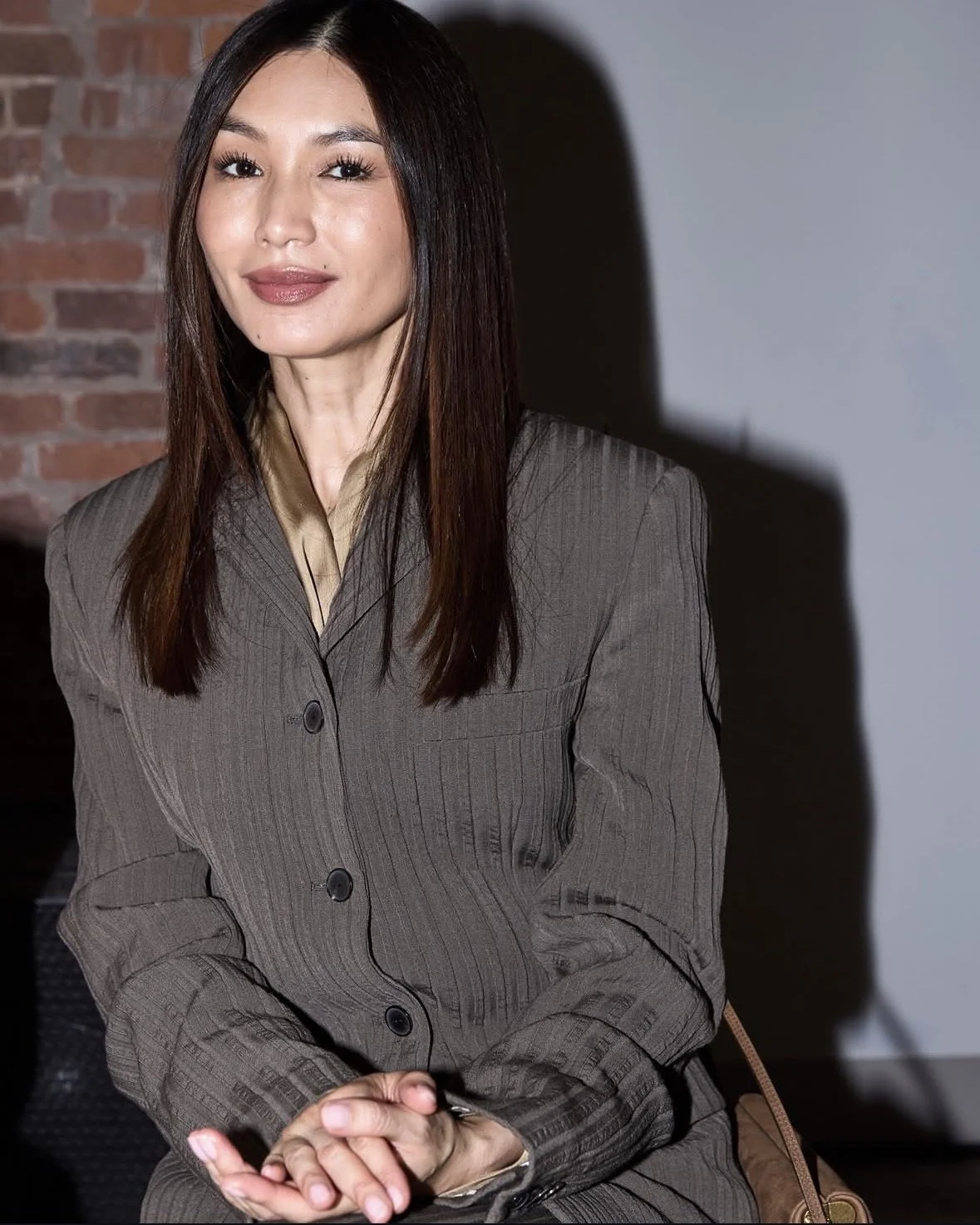  Facial prior to glam for Gemma Chan in NYC for Calvin Klein Collection Spring 2027. 