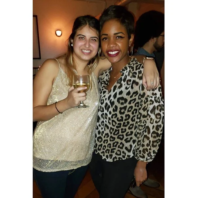 Happy (almost) 26th birthday, @alyssabraver!! @brianjlinton and I enjoyed celebrating with you, catching up with @instasambraver, and meeting Zach and so many of your amazing friends! Cheers to your best year yet ❤️🍾🎉🎂 It was a great weekend 🌟 #N