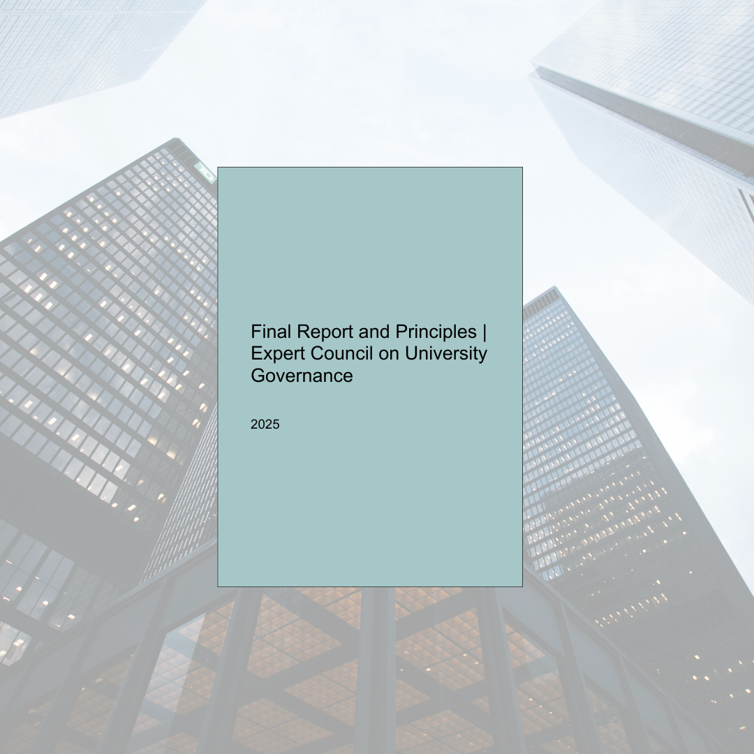 Chancellors welcome Expert Council recommendations to strengthen university governance