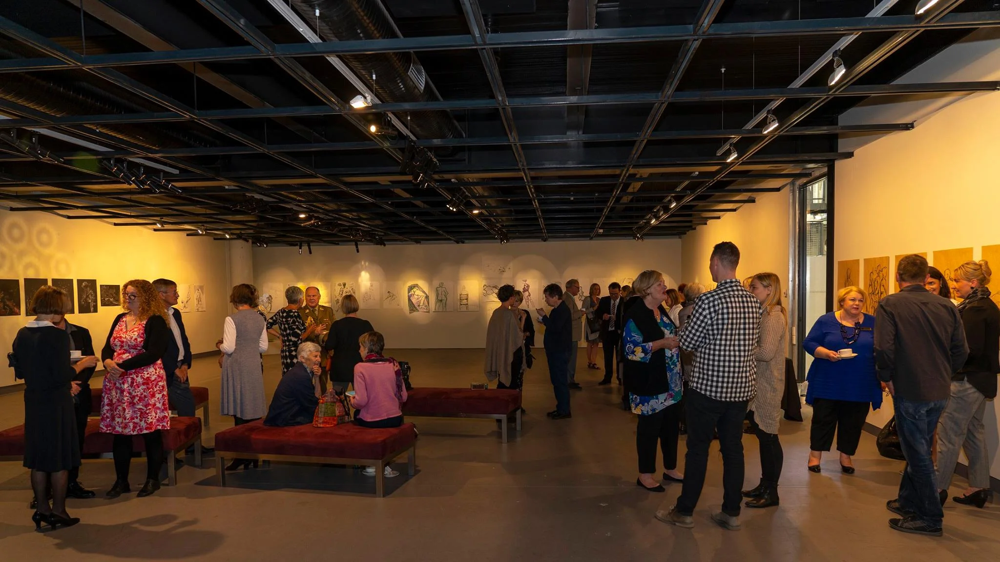 Photos from the official launch of the Women’s Art Prize Tasmania