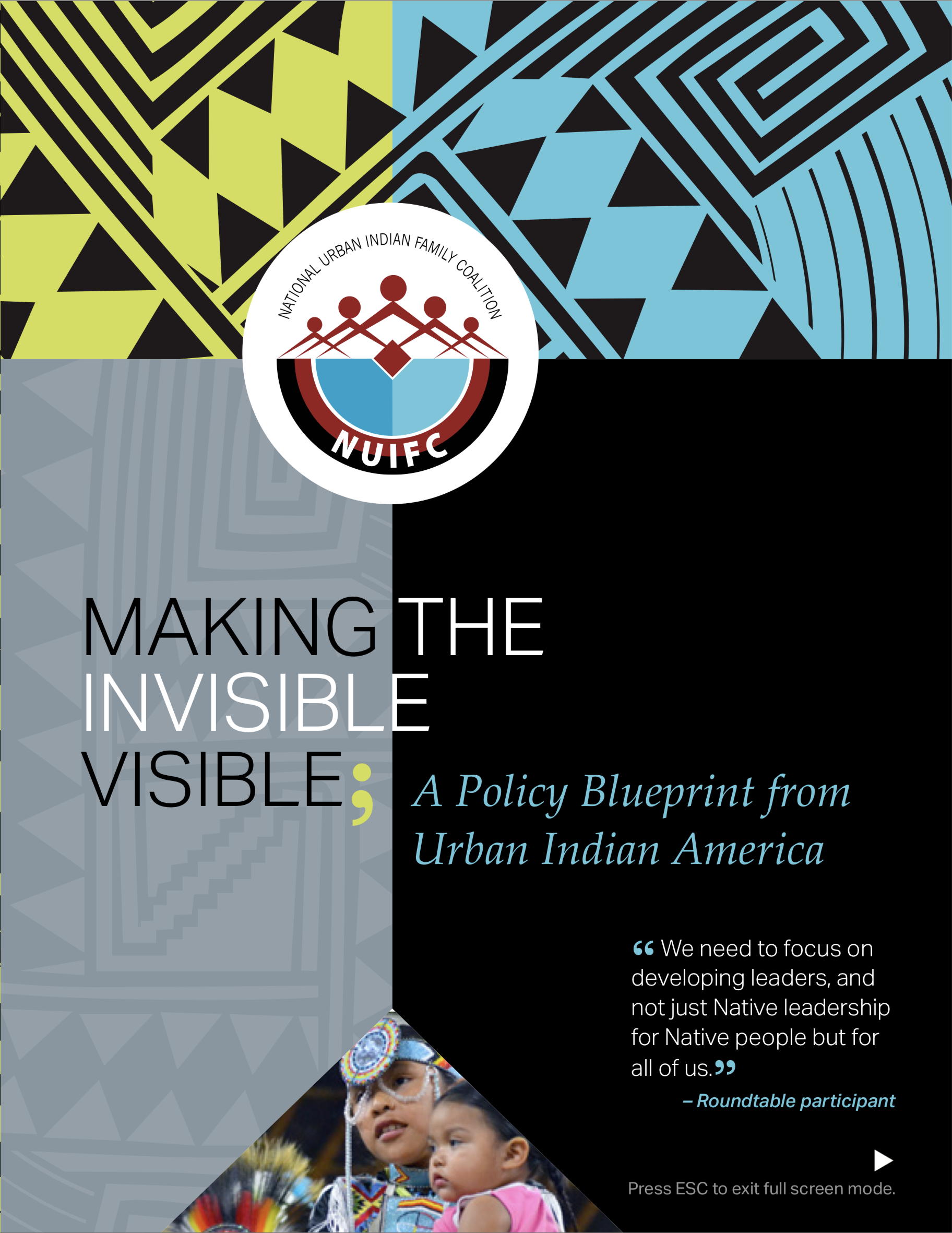 Making the Invisible Visible: A Policy Blueprint for Urban Indian America