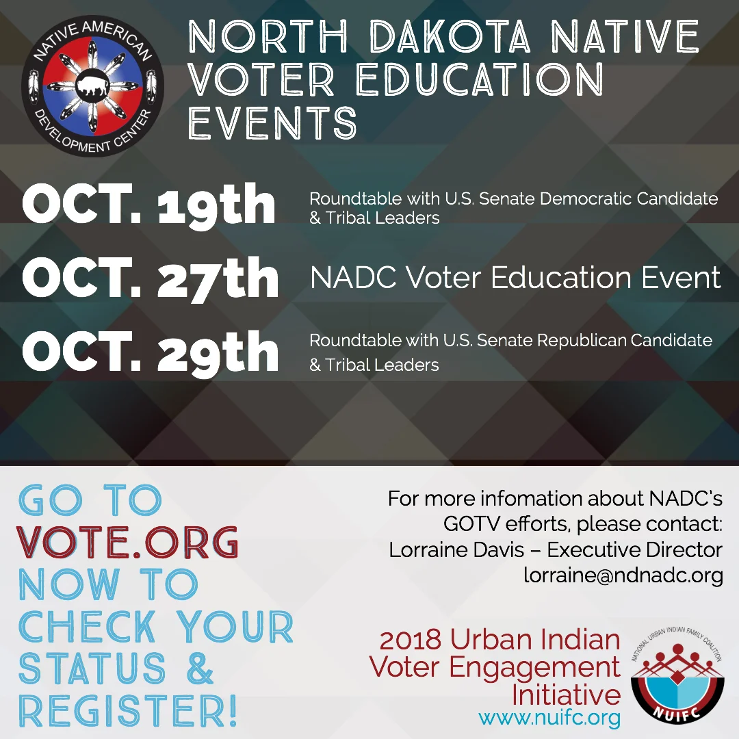 10.29.19 // North Dakota Voter Engagement Event