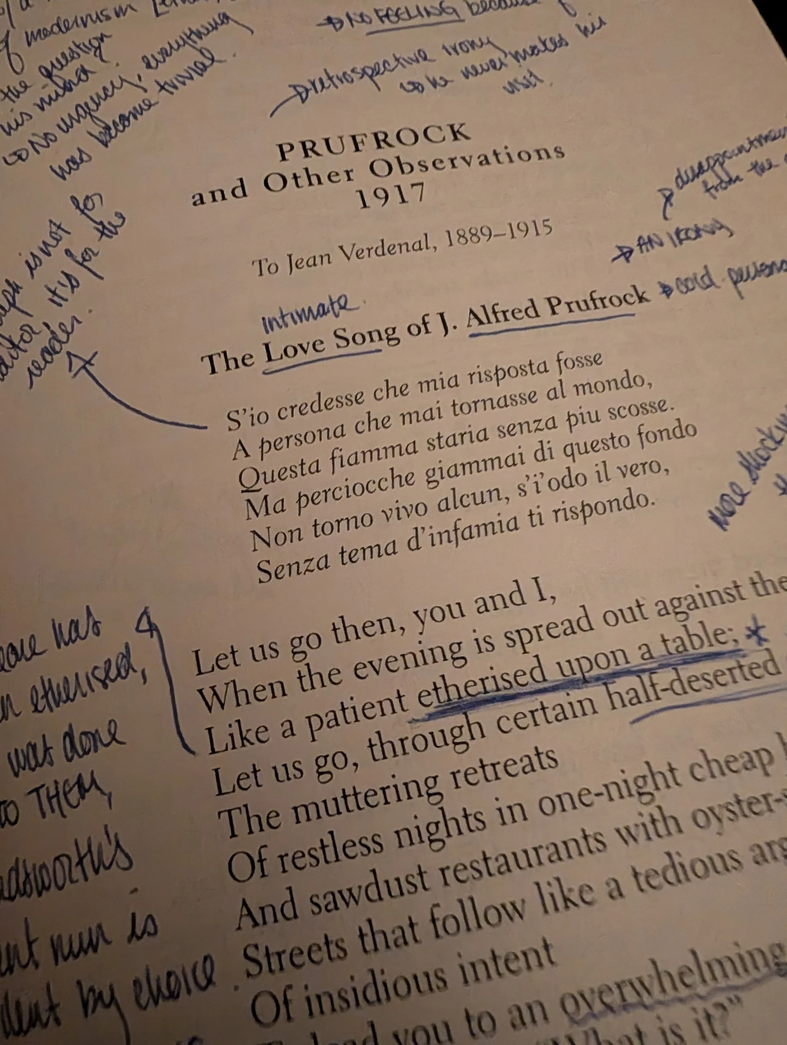 Do I Dare Eat a Peach? Notes on a Prufrockian Generation