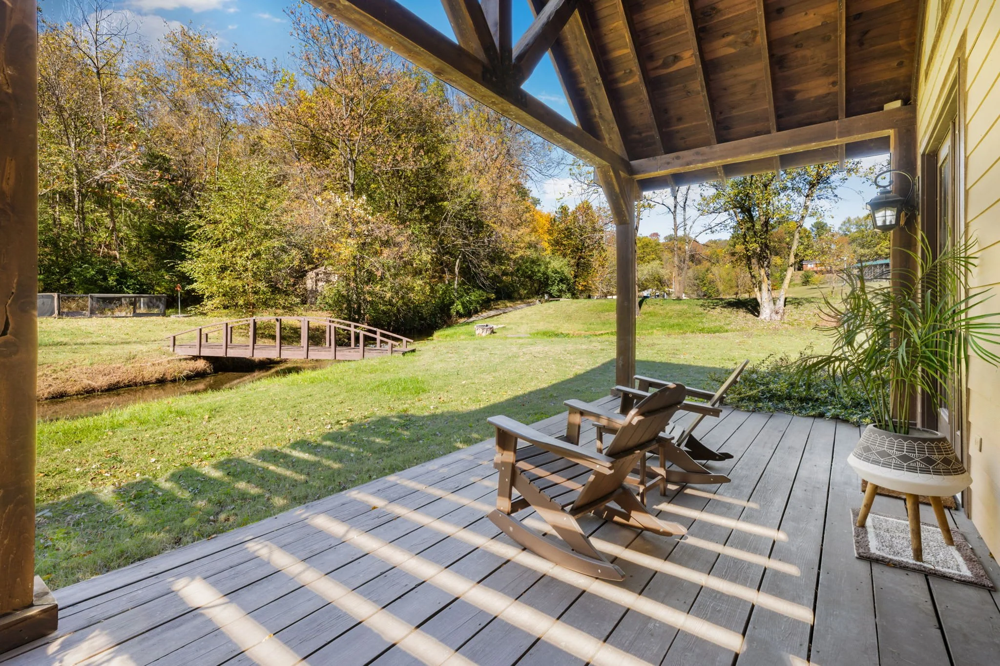 Sit back and enjoy all Whispering Brook has to offer.