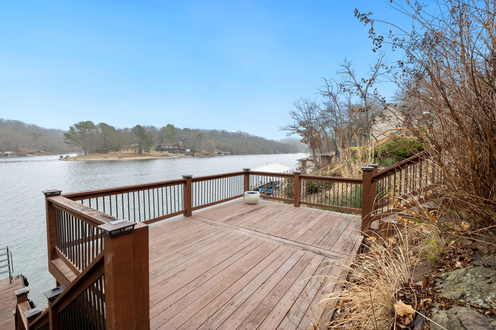 Heading down to the dock, bring a set of binoculars for birdwatching from our very own lookout point. This is also a perfect spot for morning yoga!