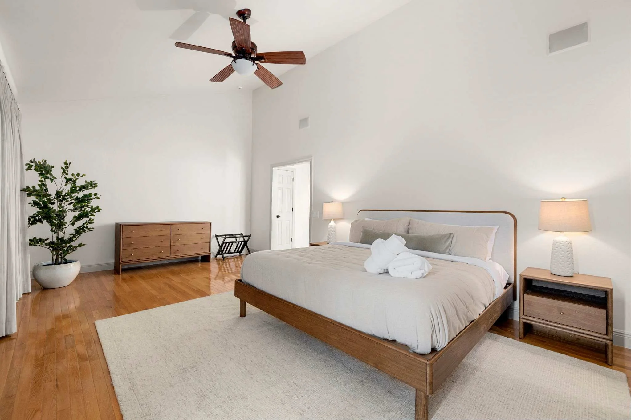 When it's time to settle down for the night, choose from any of our 6 bedrooms. Sleeps 15!