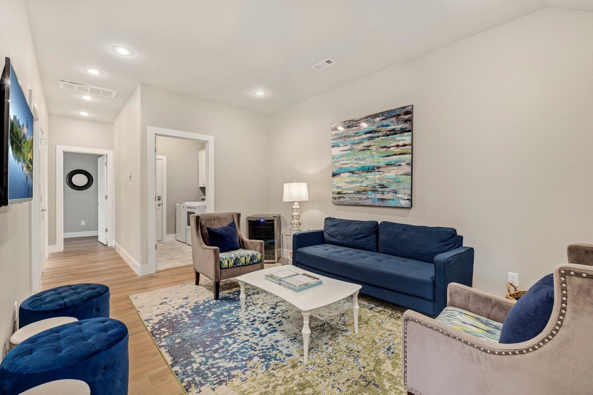 Downstairs is our second living area with Smart TV... and Wifi is found throughout the home.