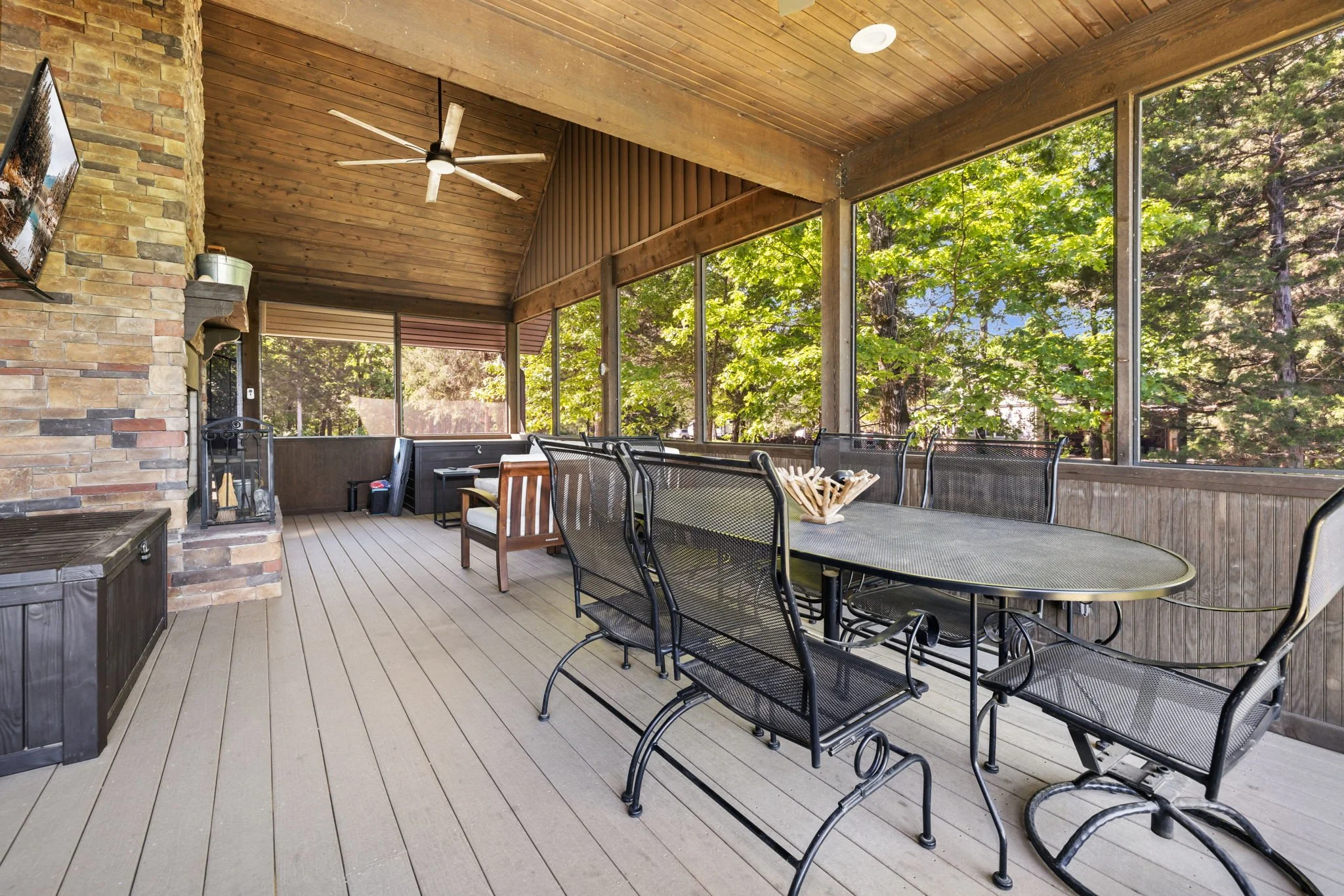 This is the PERFECT spot to relax while still enjoying the fresh air.