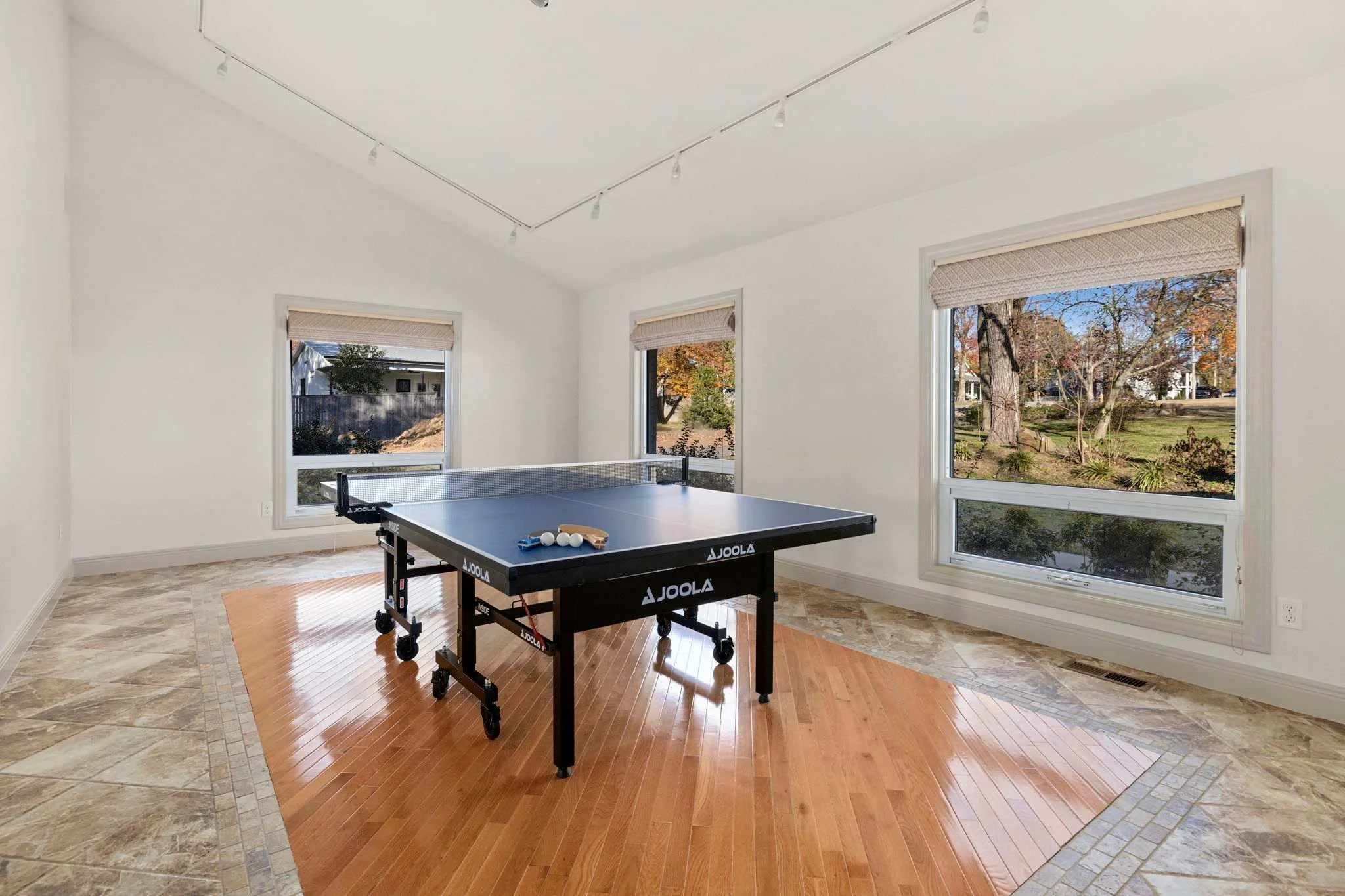 Game Room with ping-pong table.