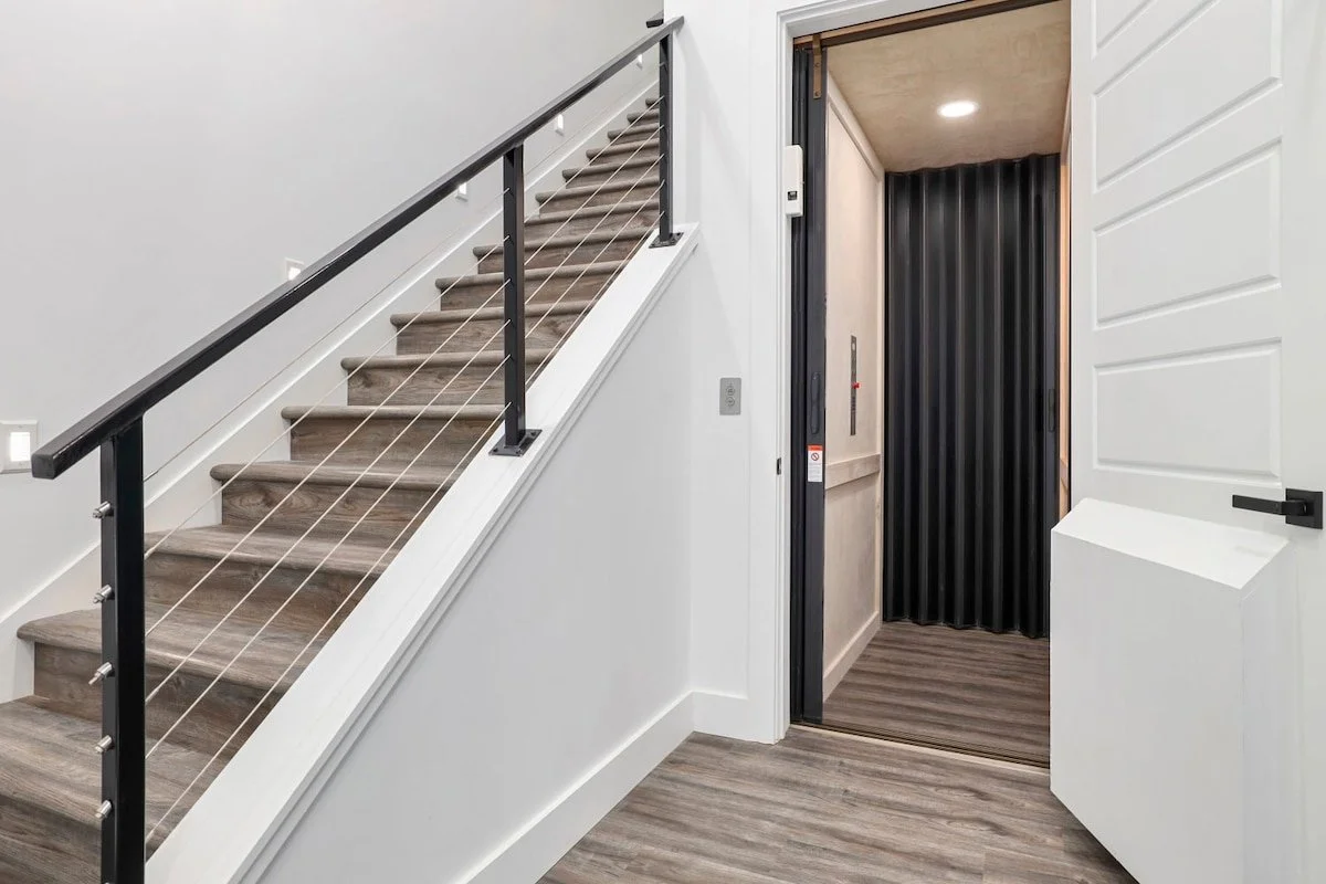 Take the elevator to the fourth floor to begin our tour.