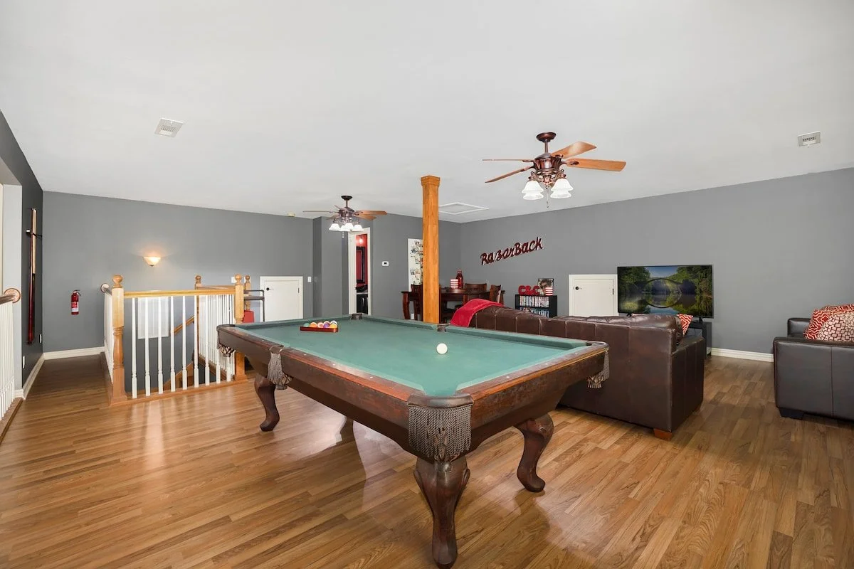 Show off your skills at our pool table.