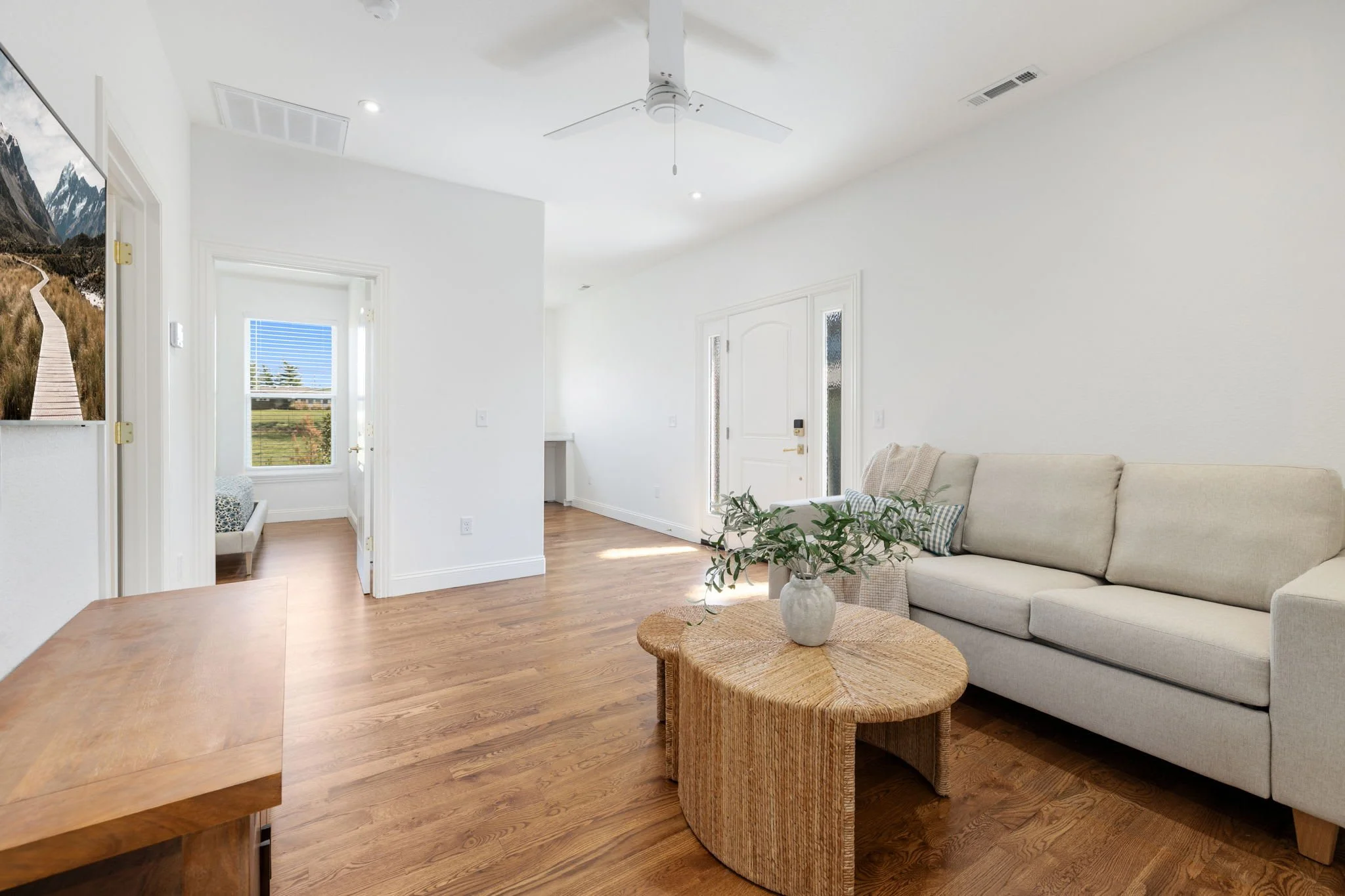 Separate suite with a King bedroom, private bathroom, kitchenette, &  living area.