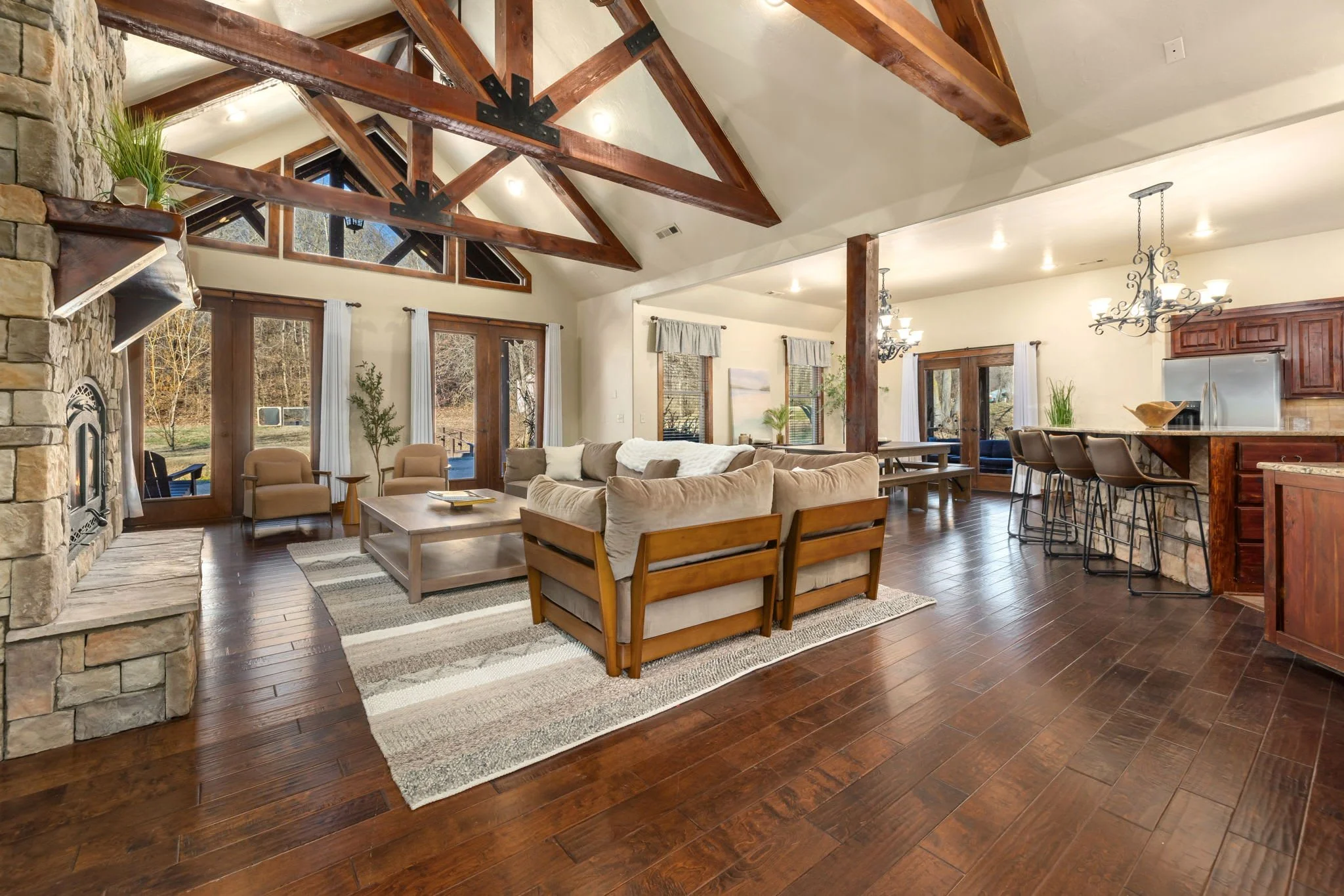 Large and open living area that is perfect for gathering.
