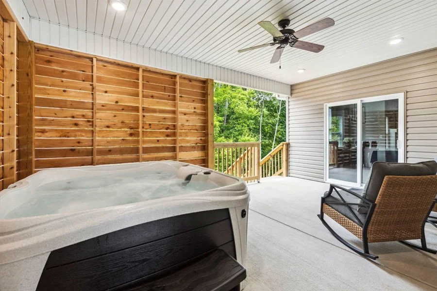 Stay at a Home with a Hot Tub