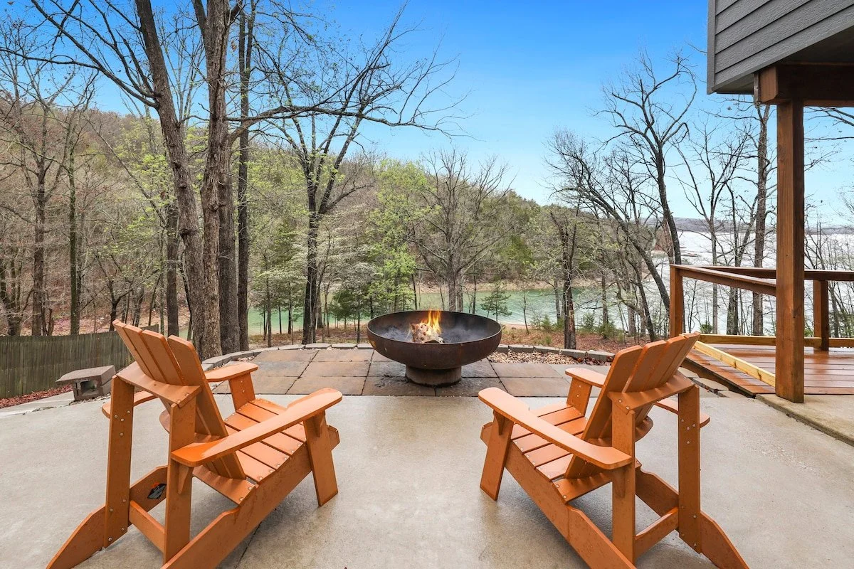 Pick your favorite view from fire pit patio to our top-floor balcony deck. 