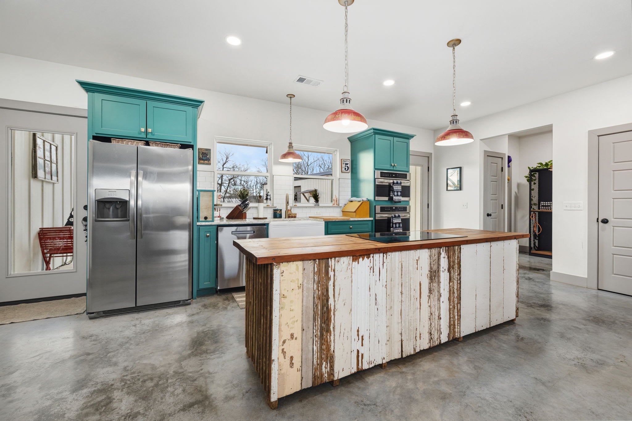 Our fully stocked, open concept kitchen has everything you’ll need!